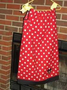 Minnie Mouse Pillowcase Dress The Pink Apron